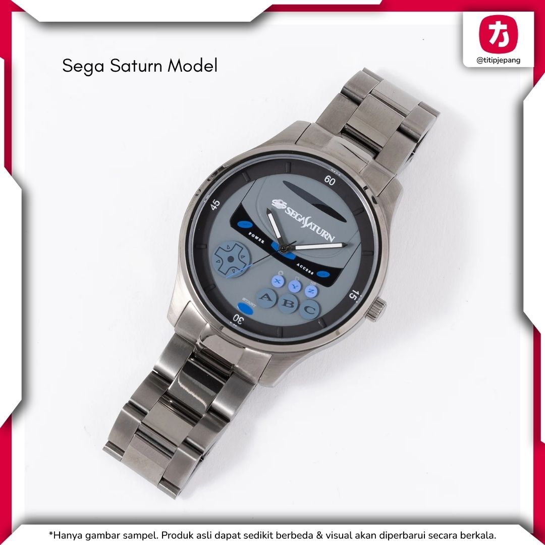 Jam Tangan Super Groupies x SEGA Hardware Wristwatch Mega Drive Saturn Dreamcast