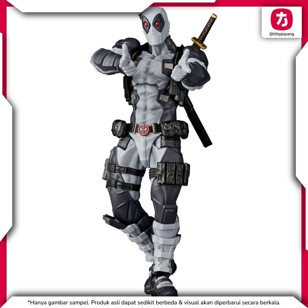  Kaiyodo Revoltech Deadpool Ver. 2.5 X Force Color Action Figure 170mm (Amazing Yamaguchi) 