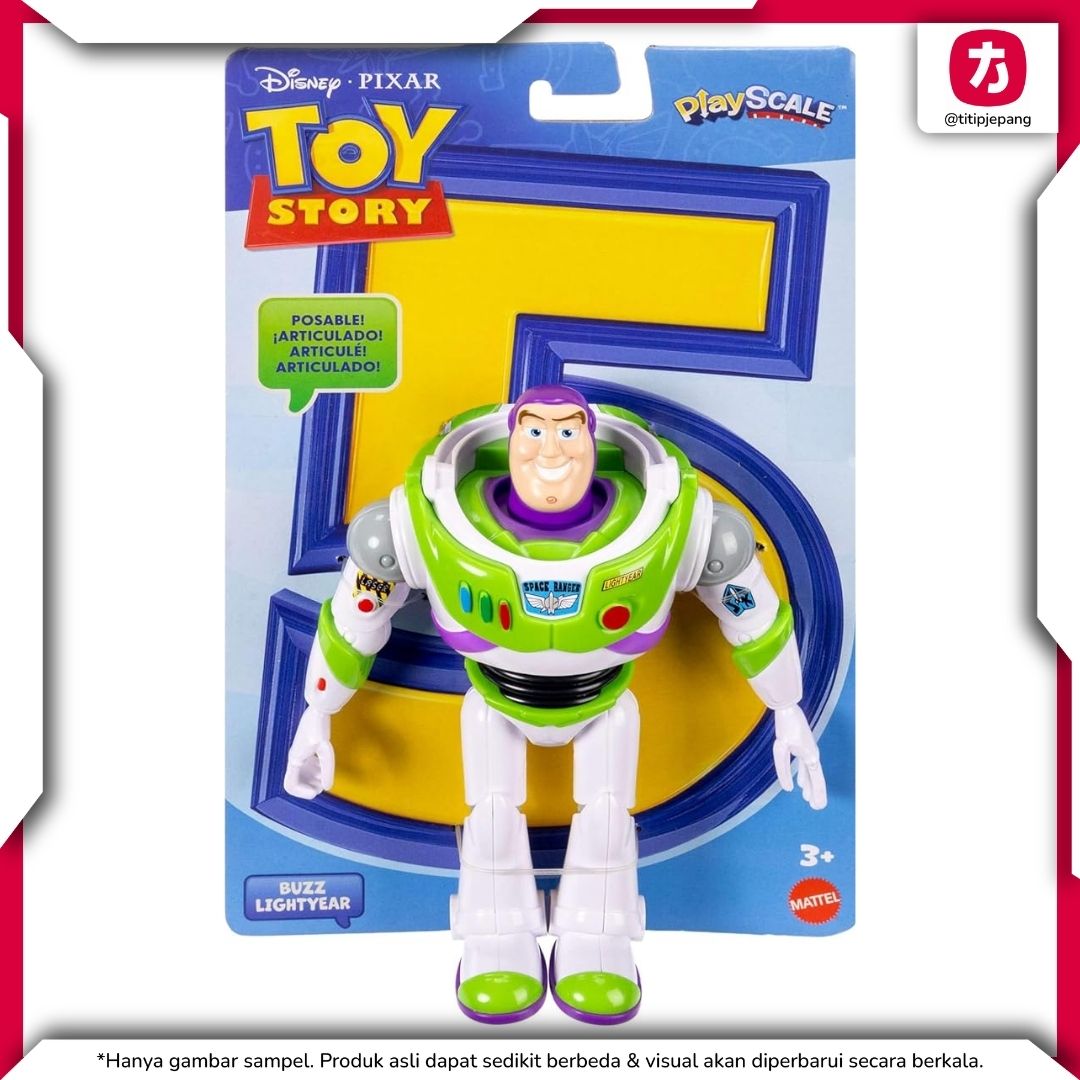 Mattel Action Figure Toy Story Buzz Lightyear Disney Pixar 7 Inch