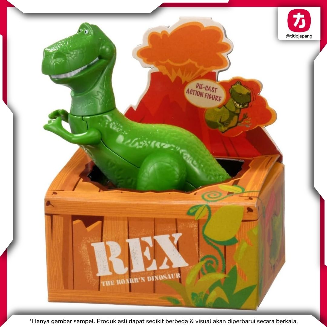 Takara Tomy Diecast Figure Toy Story 5 Rex Collection