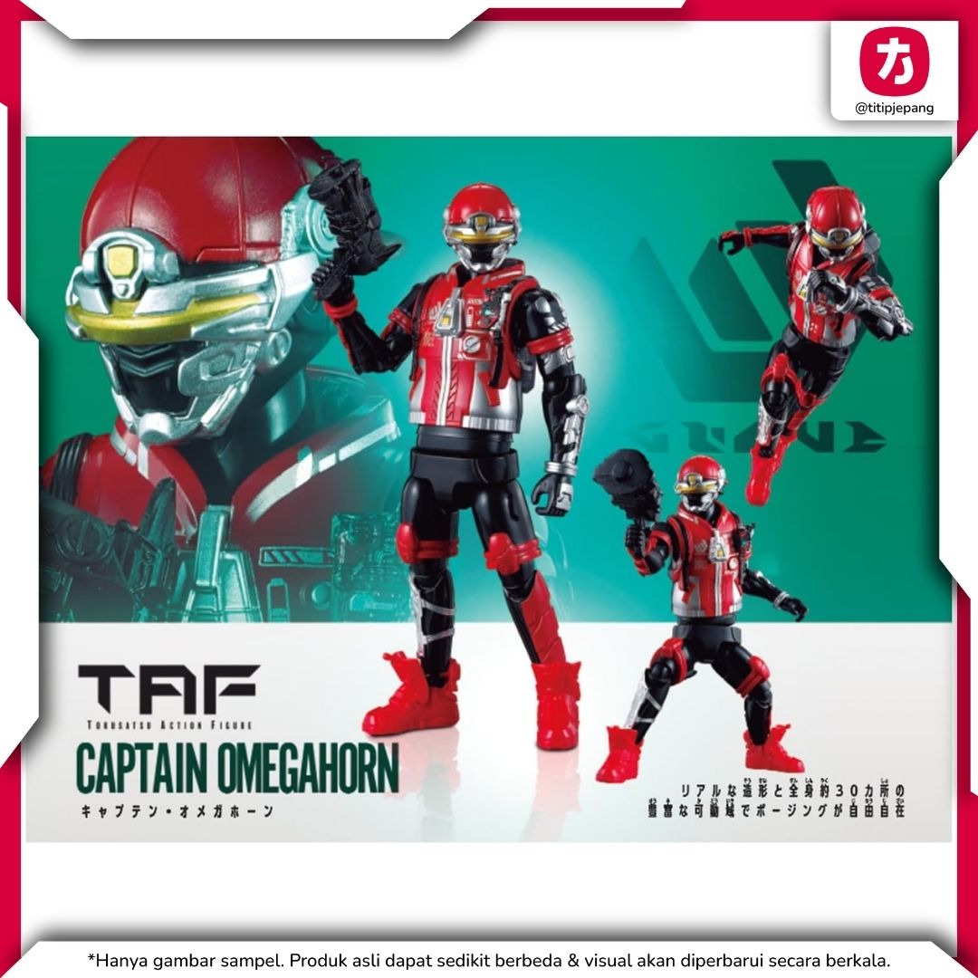 Bandai PROJECT R.E.D. Captain OmegaHorn Action Figure 160mm (gavan infinity)