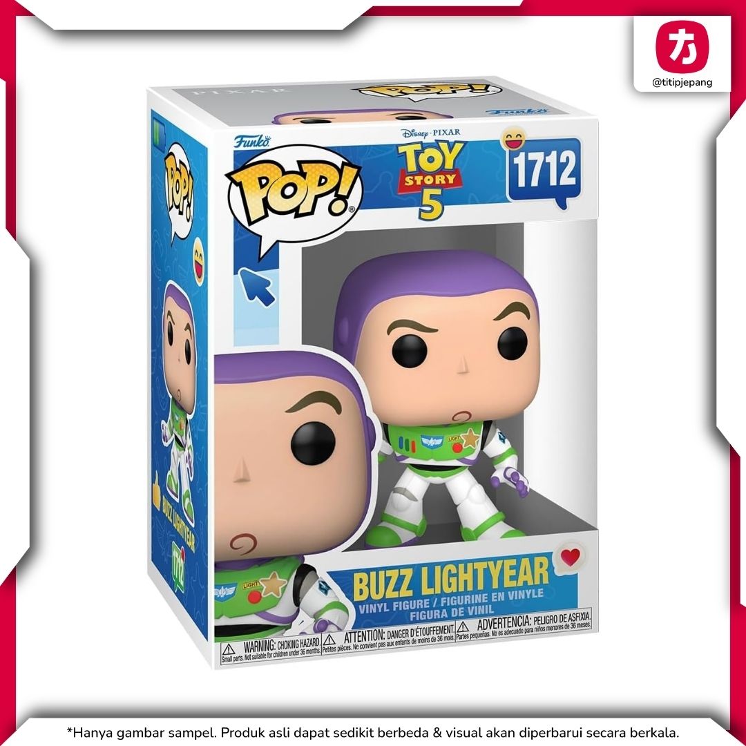 Funko Pop Buzz Lightyear Toy Story 5 Vinyl Figure