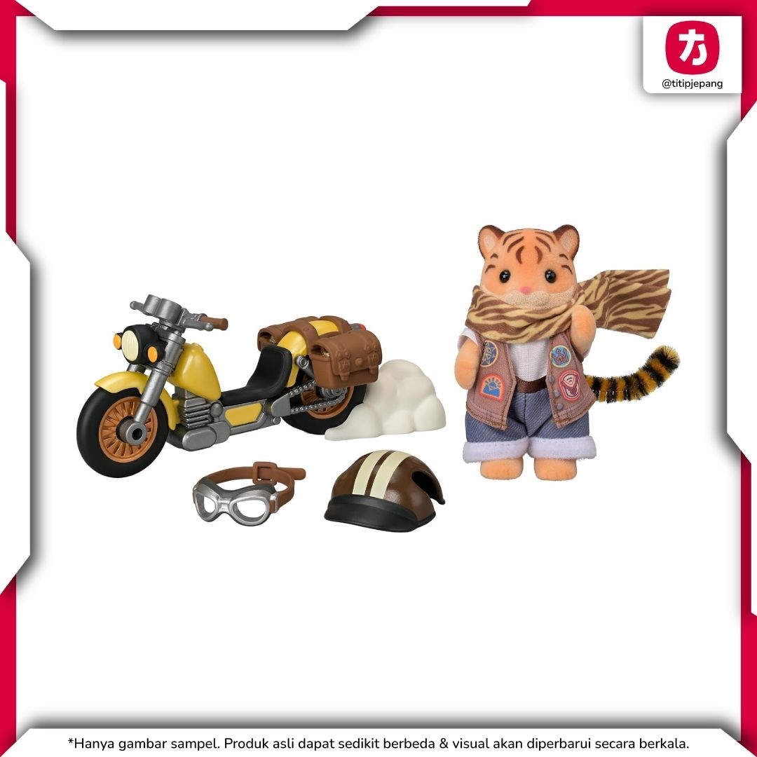  EPOCH Sylvanian Families Tiger Adventure Bike CO-85 Set 