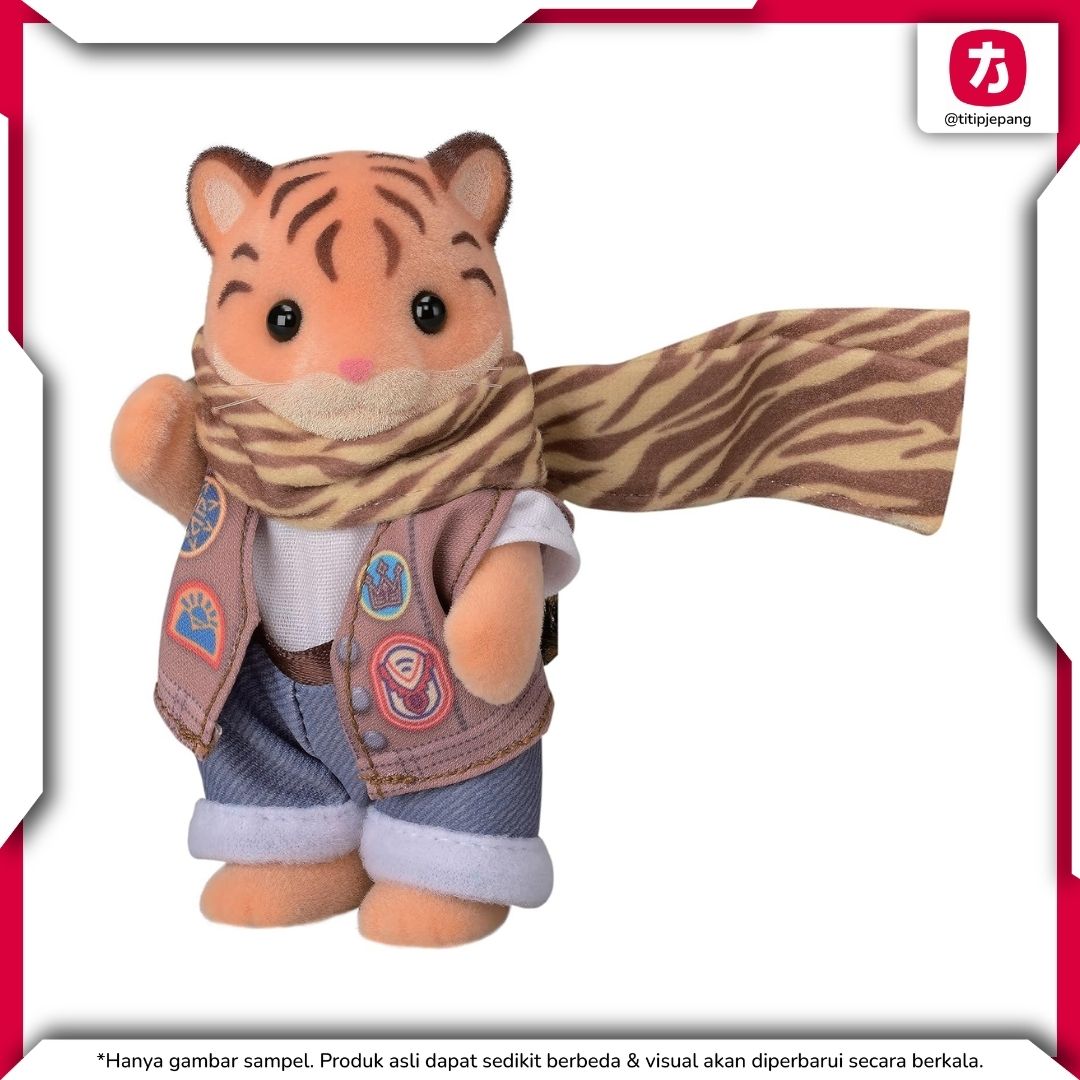  EPOCH Sylvanian Families Tiger Adventure Bike CO-85 Set 