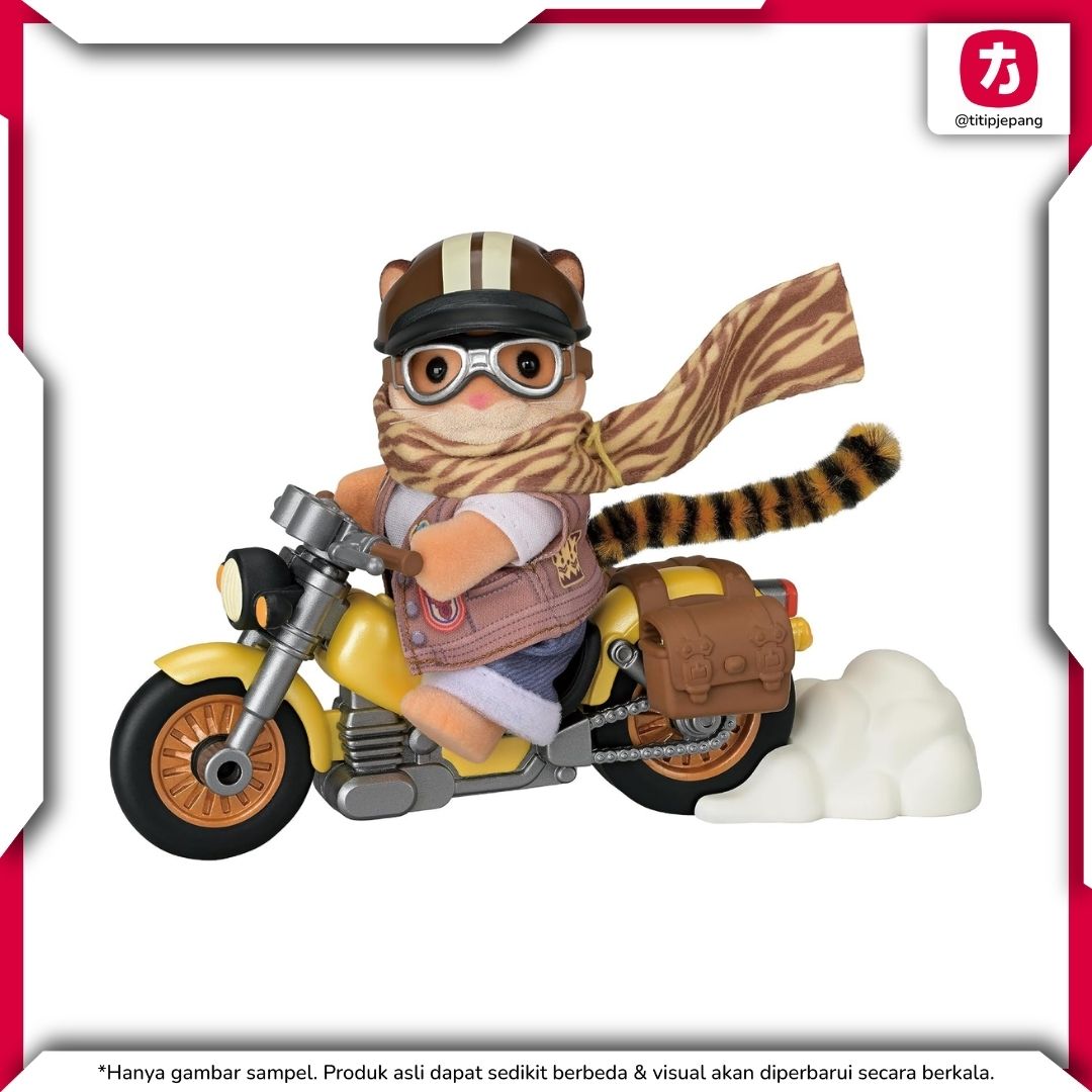  EPOCH Sylvanian Families Tiger Adventure Bike CO-85 Set 
