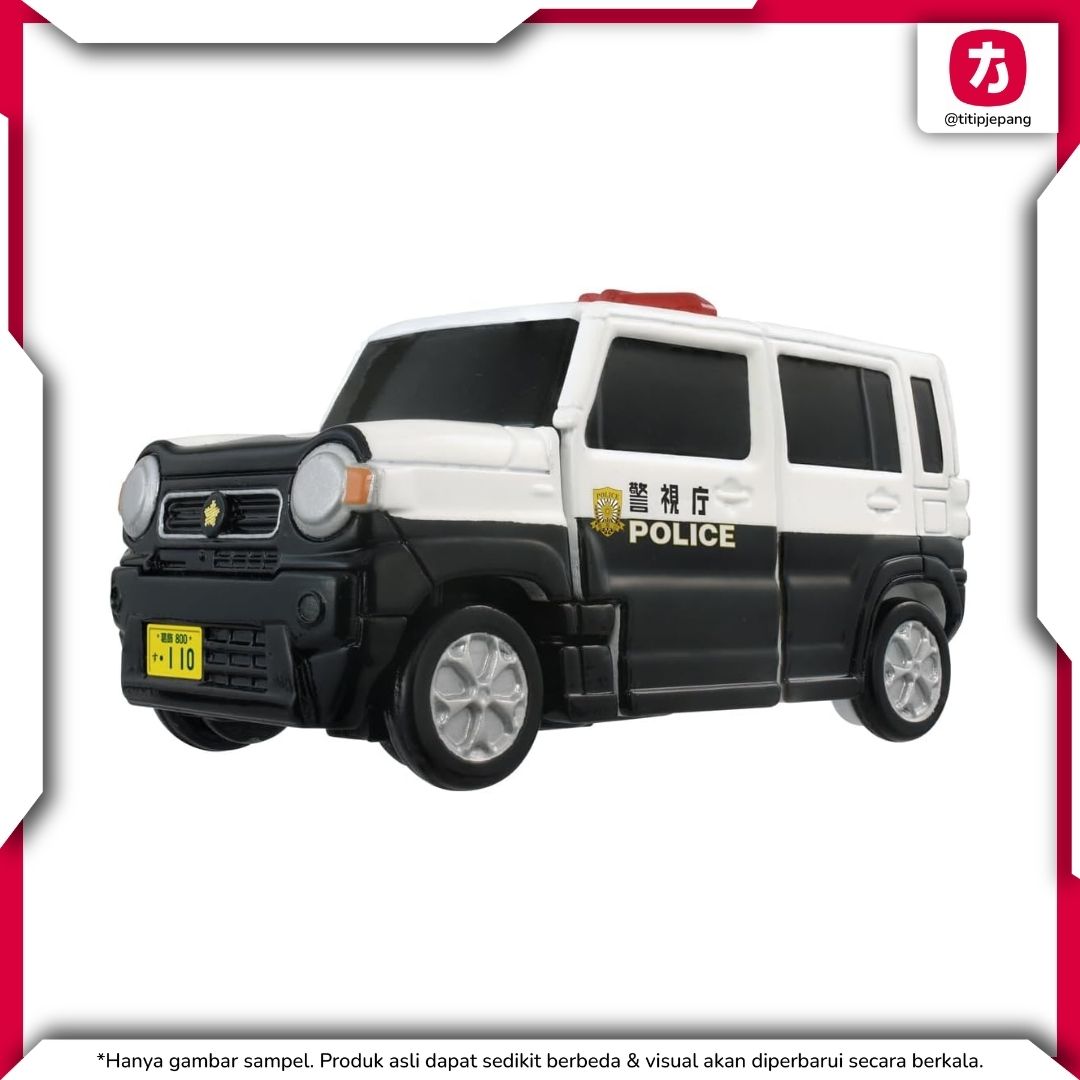 TAKARA TOMY Tomica Job Braver Suzuki Hustler Mini Patrol Car
